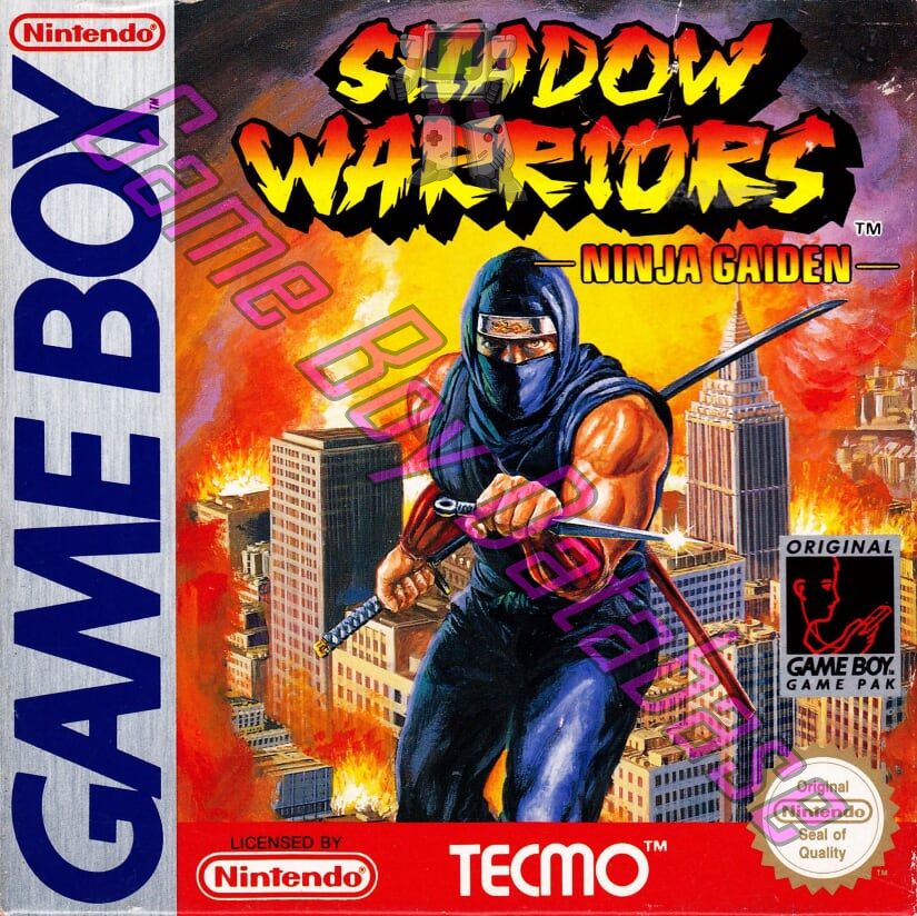 Ninja Gaiden Shadow Box Shot for Game Boy - GameFAQs
