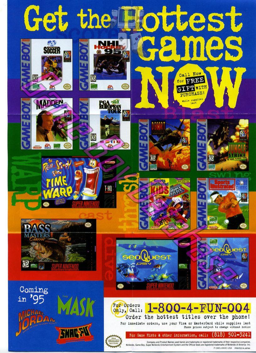 NHL Hockey 95 USA Other documents