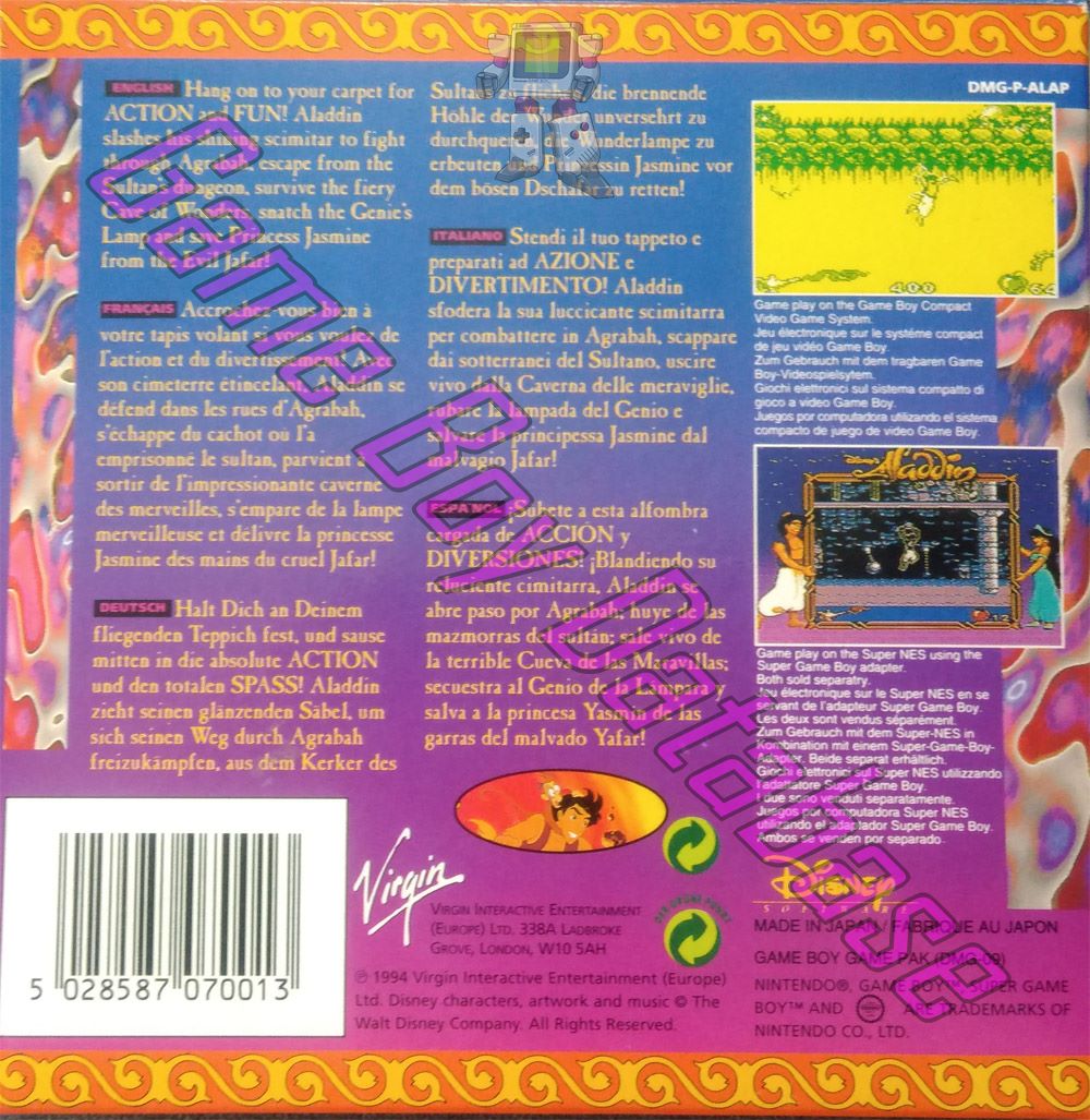 Back of the box