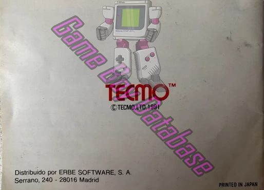 Solomon's Club ESP Back of the booklet