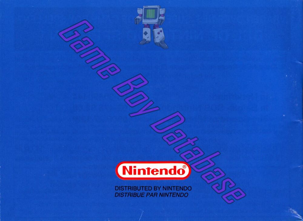 Donkey Kong (Nintendo Classics version) FAH Back of the booklet