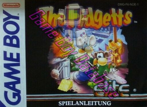 Fidgetts (the) NOE-1 Front of the booklet