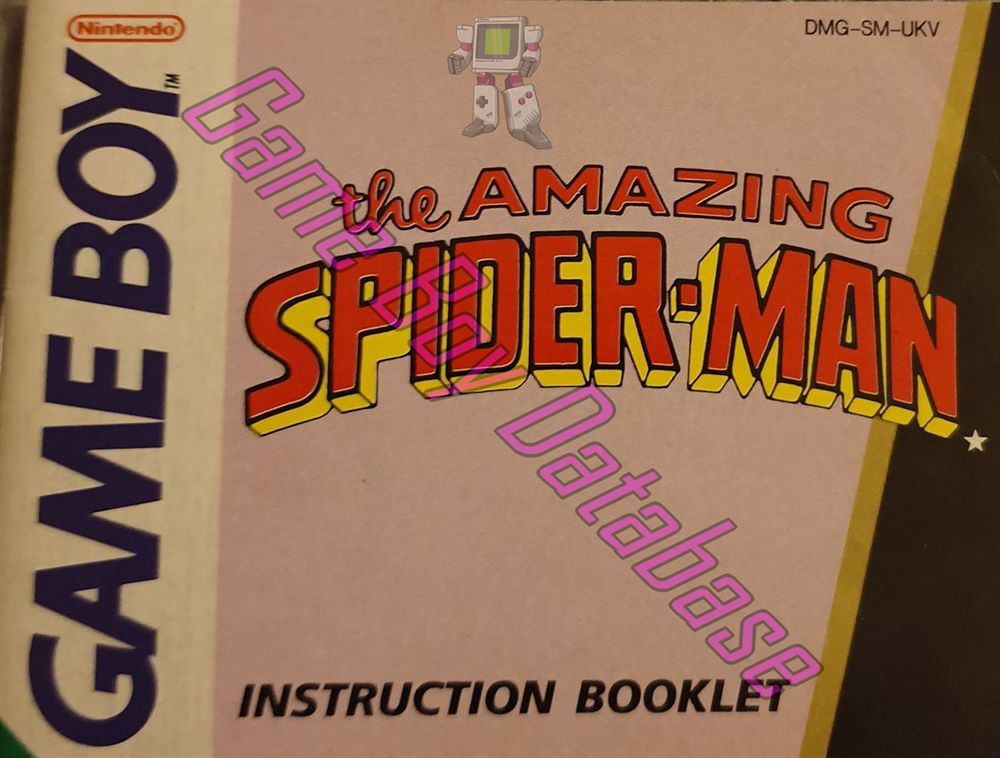 Amazing Spider-Man (the) UKV Front of the booklet