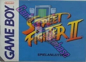Street Fighter II NNOE Front of the booklet