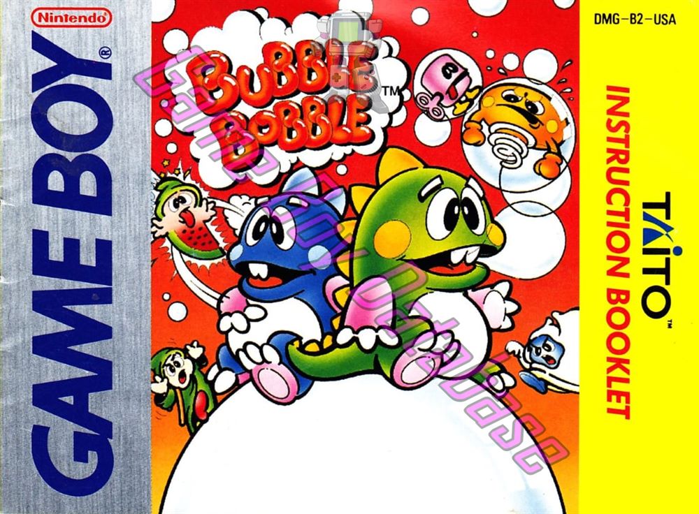 Bubble Bobble USA (20118) - Informations - Game Boy Database