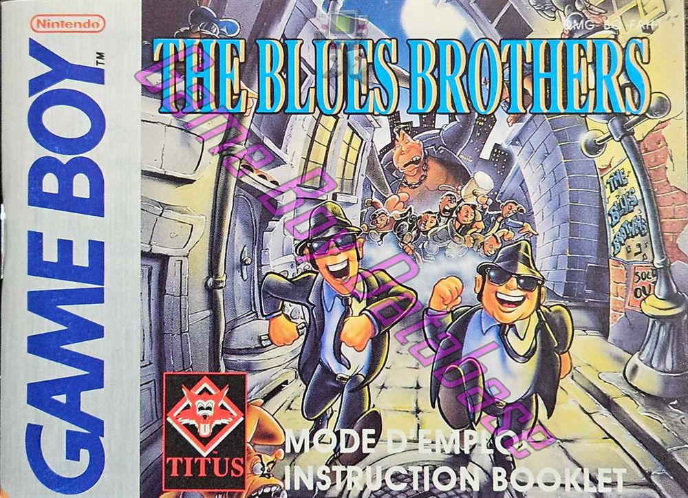 Blues Brothers (the) FAH-1 Front of the booklet