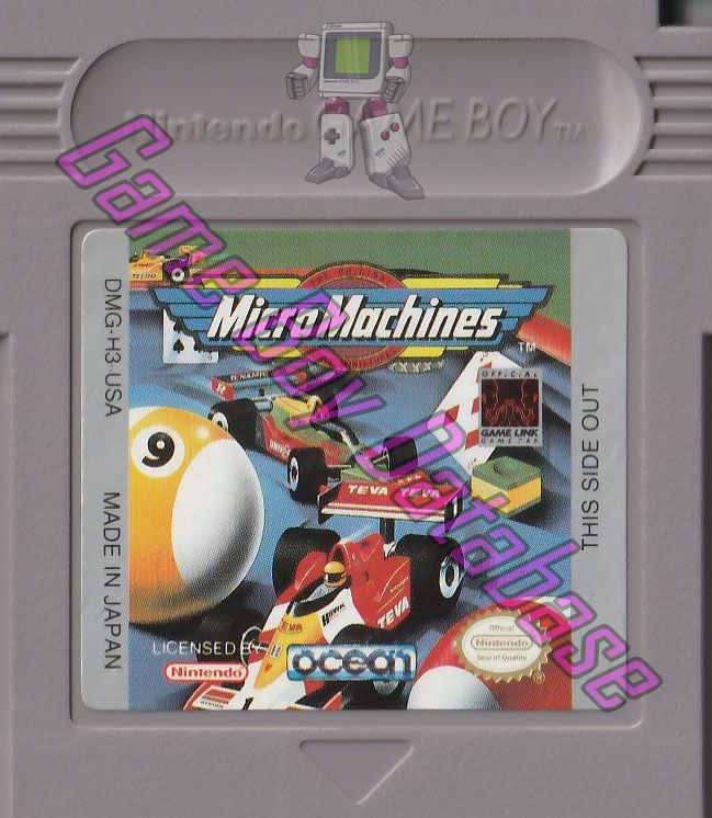 Micro Machines USA Cartridge