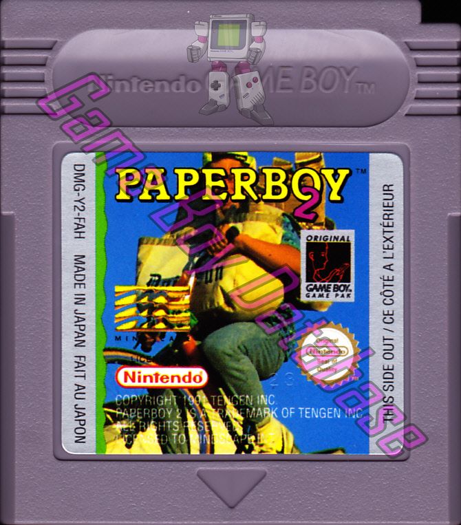 Paperboy 2 FAH Cartridge