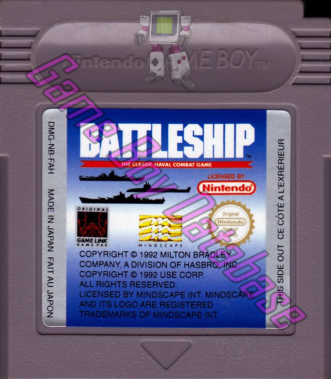 Battleship FAH Cartridge