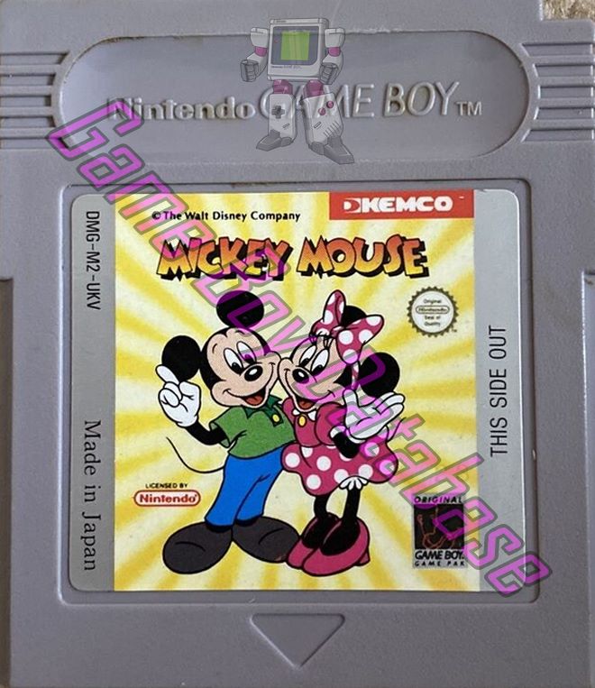 Mickey Mouse UKV Cartridge
