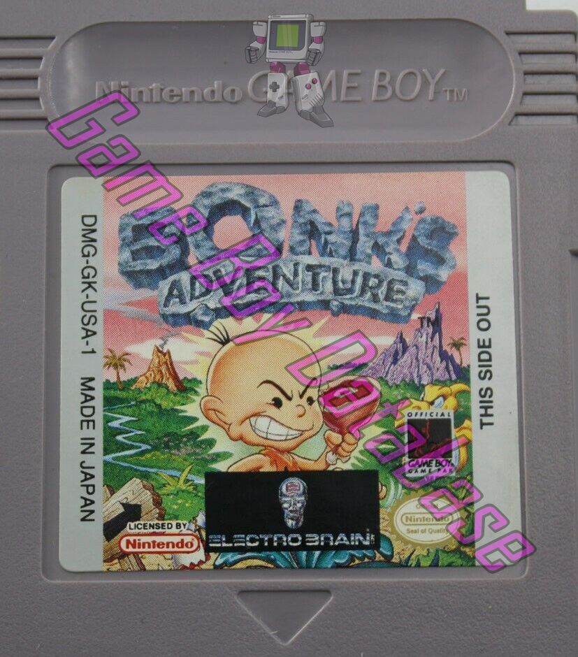 Bonk's Adventure USA-1 Cartridge