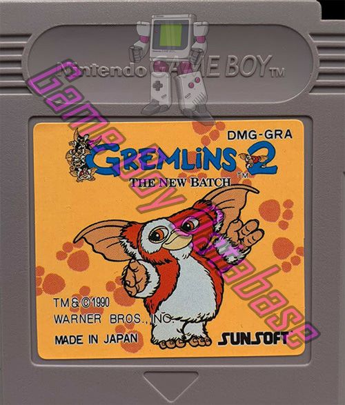 Gremlins 2 Shinshu Tanjo JPN Cartridge
