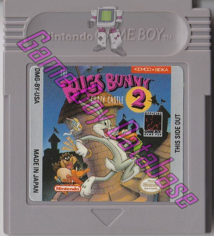 Bugs Bunny Crazy Castle 2 USA Cartridge