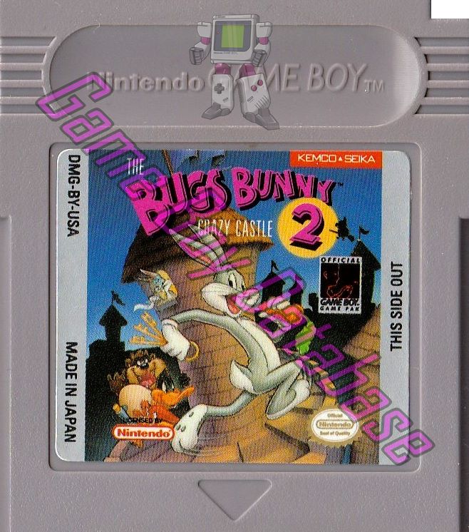 Bugs Bunny Crazy Castle 2 USA Cartridge