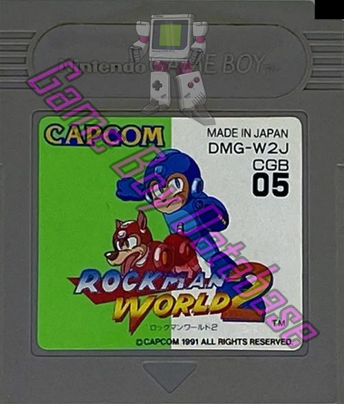 Rockman World 2 JPN (11109) - Informations - Game Boy Database