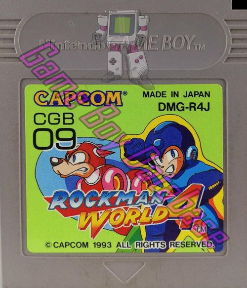 Rockman World 4 JPN Cartridge