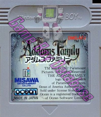 Addams Family (the) JPN Cartridge