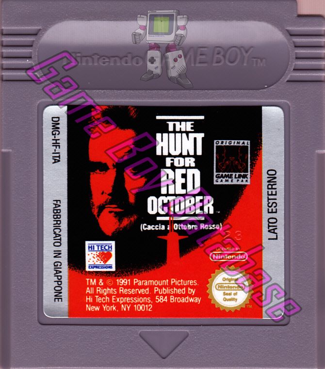 Hunt for Red October (the) - Cassia a Ottobre Rosso ITA Cartridge