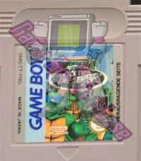 Teenage Mutant Hero Turtles II Back from the Sewers FRG Cartridge