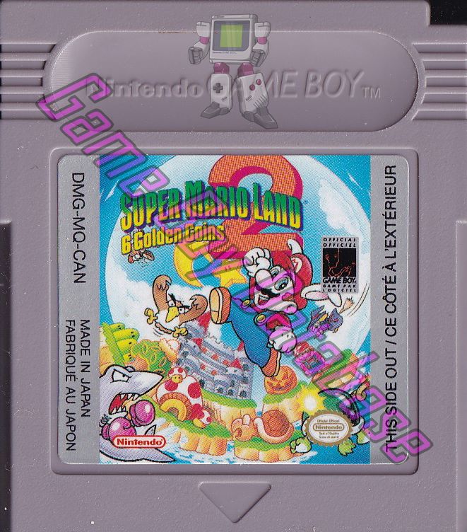 Super Mario Land 2: 6 Golden Coins  CAN-1 Cartridge