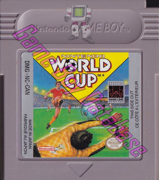 Nintendo World Cup CAN-1 Cartridge