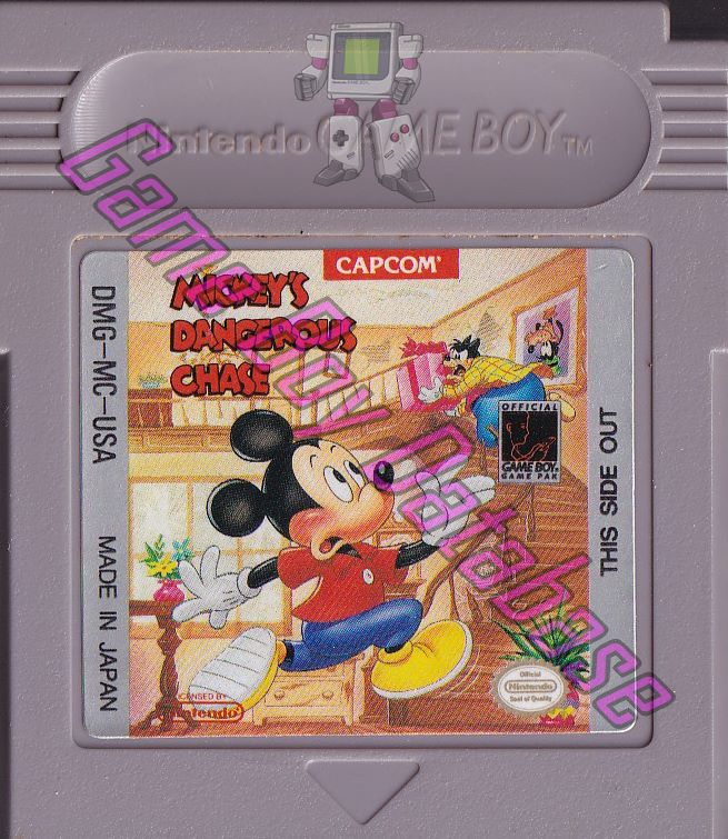Mickey's Dangerous Chase USA-1 Cartridge