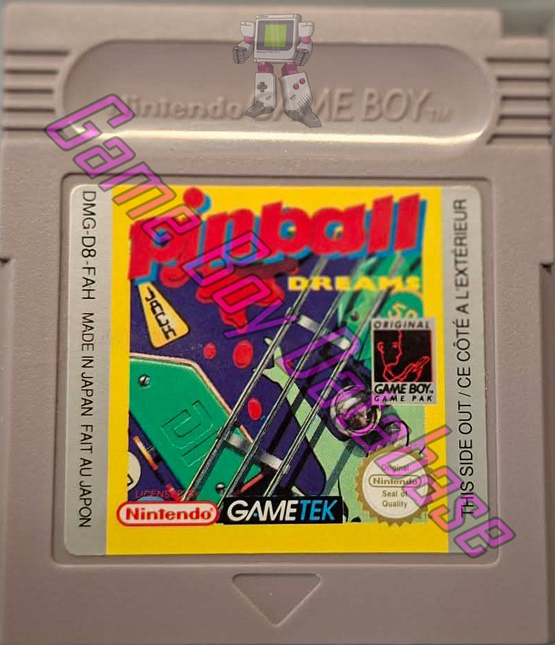 Pinball Dreams FAH Cartridge