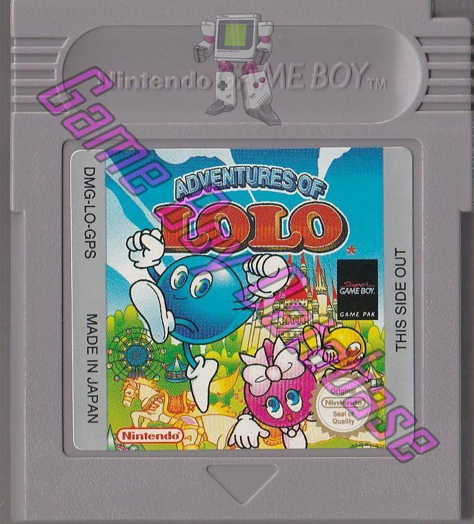 Adventures of Lolo GPS Cartridge