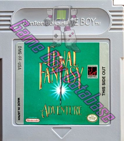Final Fantasy Adventure USA Cartridge