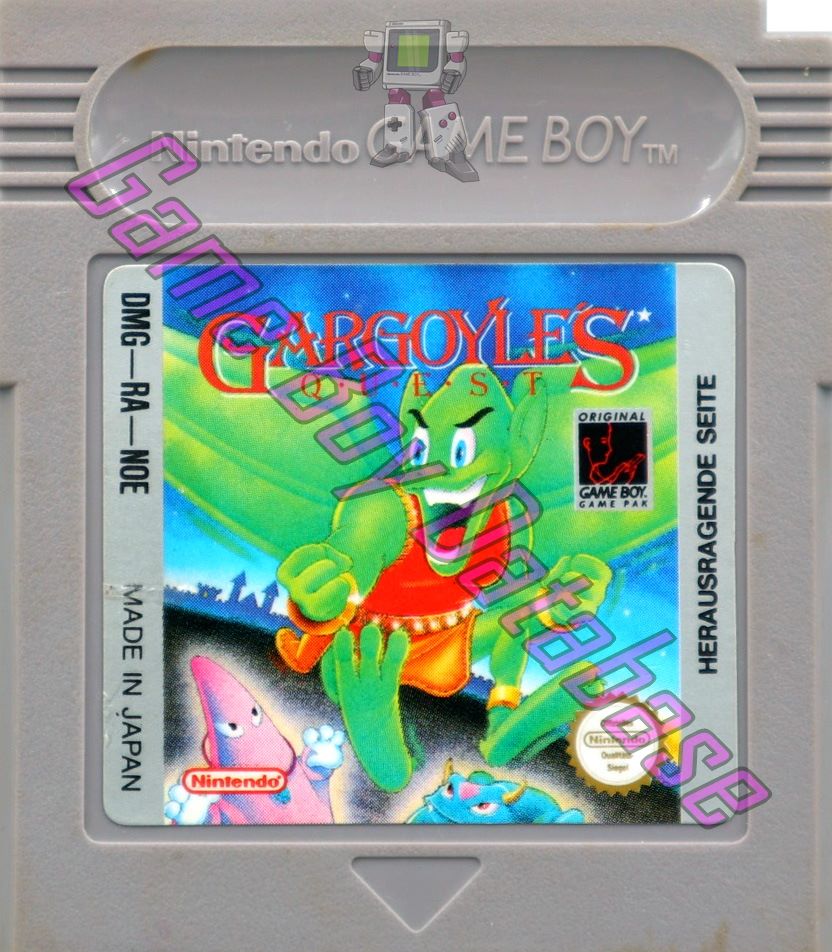 Gargoyle's Quest NOE-1 Cartridge