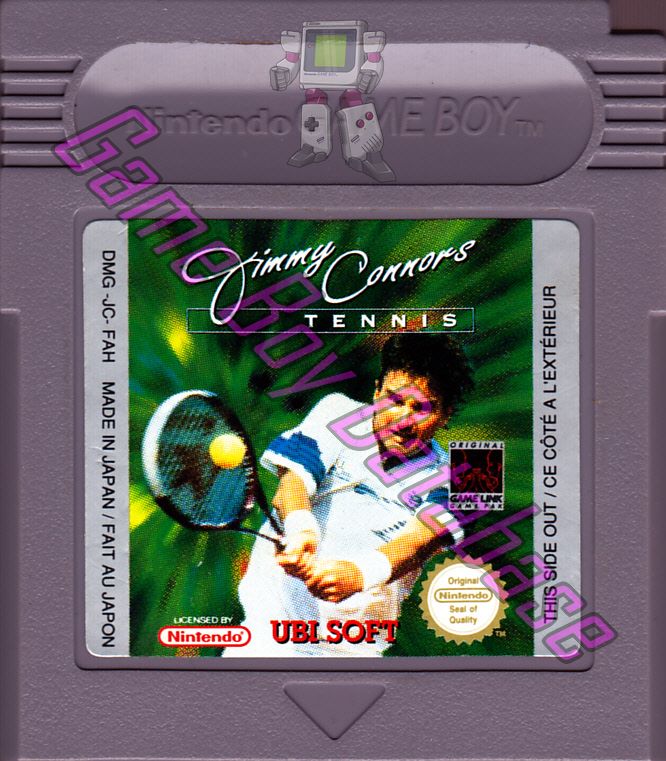 Jimmy Connors Tennis FAH Cartridge