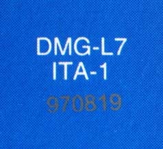 Lamborghini American Challenge ITA-1 Inner flap of the box
