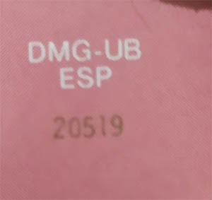 Blades of Steel ESP Inner flap of the box