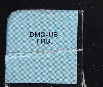 Blades of Steel FRG Inner flap of the box