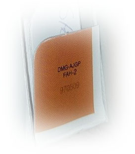 Inner flap of the box