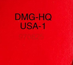 Chase H.Q. USA-1 Inner flap of the box