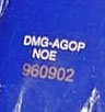 Hugo NOE Inner flap of the box