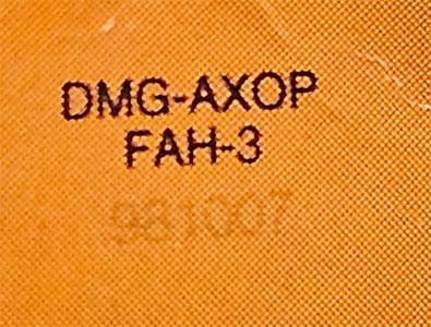 Astérix & Obélix FAH-3 Inner flap of the box