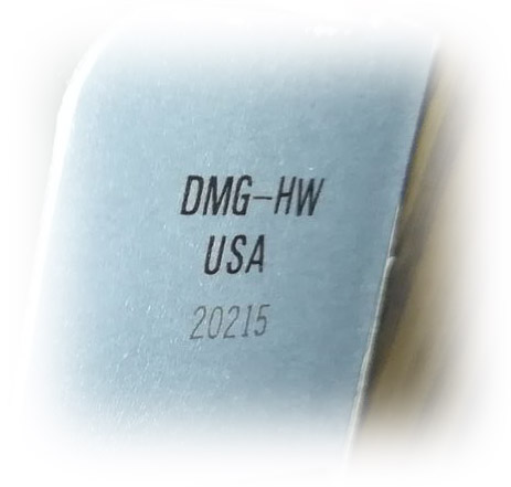 Hudson Hawk USA Inner flap of the box