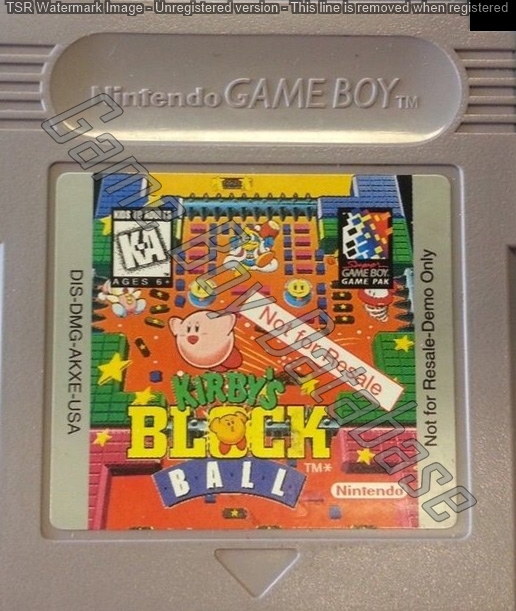 Kirby's Block Ball