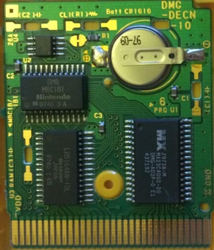 Donkey Kong Land III NEU6 PCB