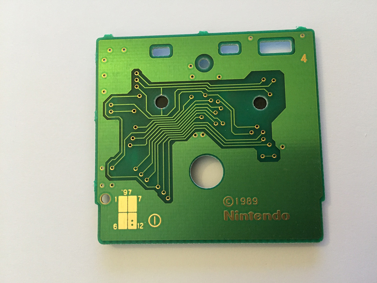 Lamborghini American Challenge FRG-4 Back of the PCB