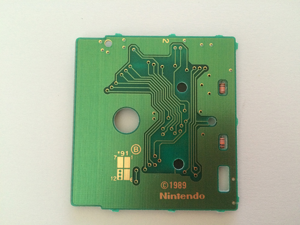 Ninja Gaiden Shadow USA Back of the PCB