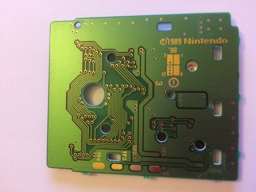 Legend of Zelda Link's Awakening (the) (Nintendo Classics version) FRA Back of the PCB