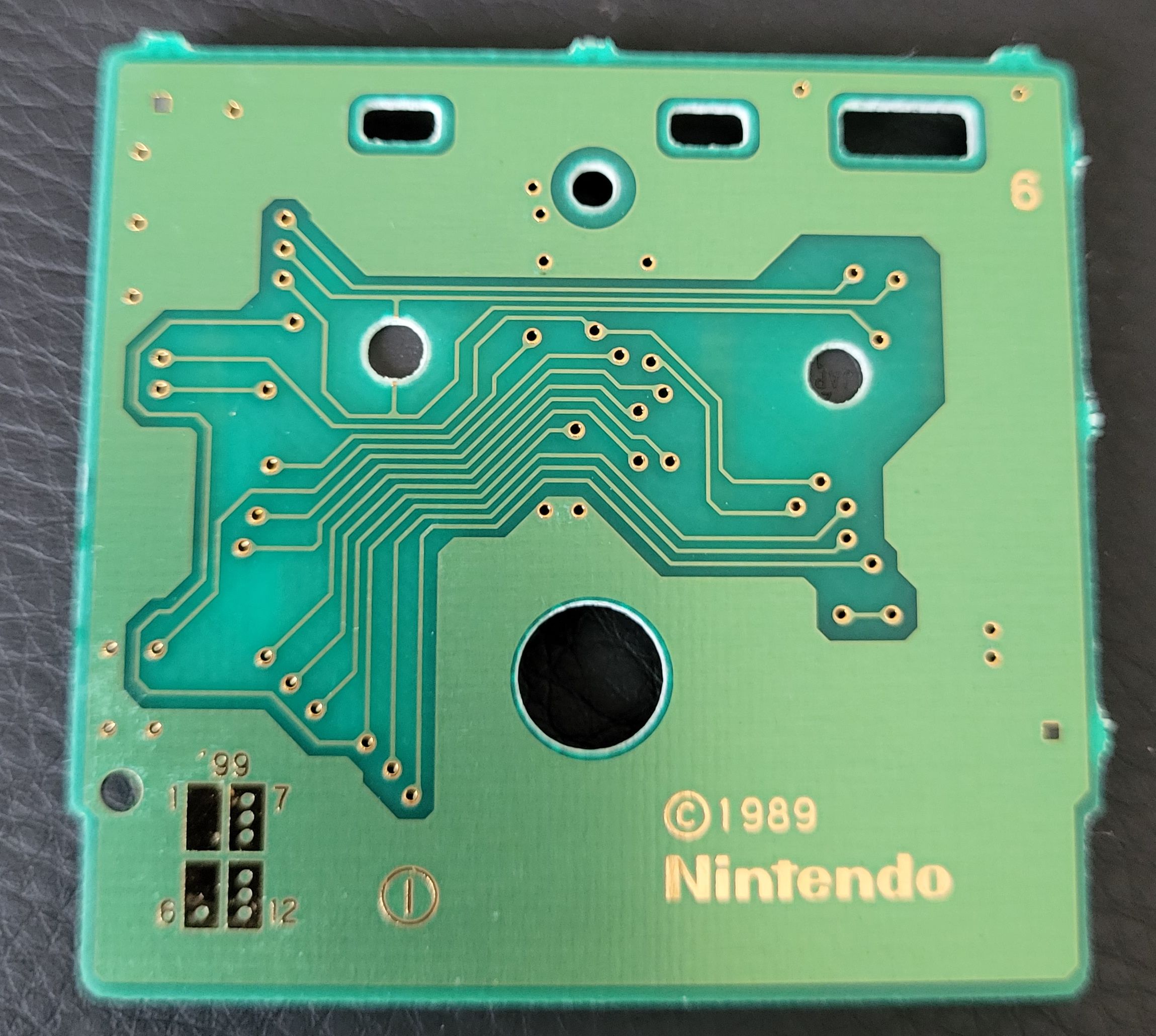 Le roi Lion (Disney) NFRA-1 Back of the PCB