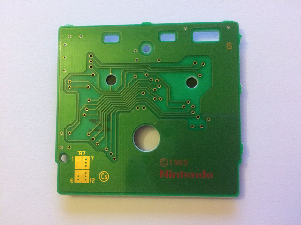 Back of the PCB