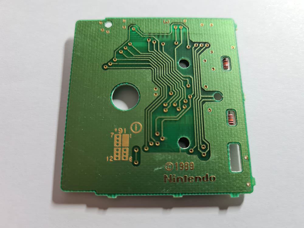 Neketsu Koko Soccer Bu World Cup Hen JPN Back of the PCB