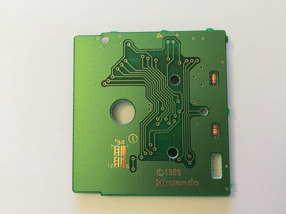InfoGenius Berlitz French Translator UKV Back of the PCB