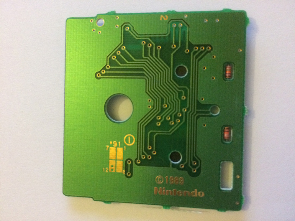 Choplifter II FAH Back of the PCB