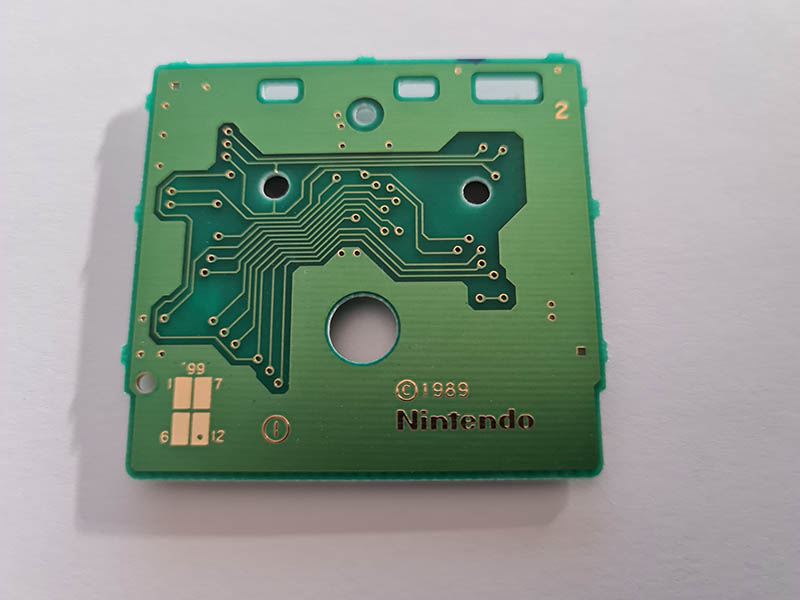 Shikakui Atama o Maruku Suru Rika Battle Hen JPN Back of the PCB